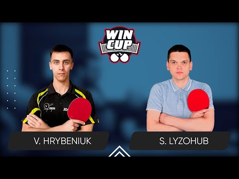 18:45 Volodymyr Hrybeniuk - Serhii Lyzohub West 4 WIN CUP 30.06.2024 | Table Tennis WINCUP