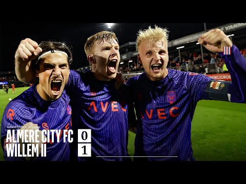 Highlights // Almere City FC - Willem II // 0-1