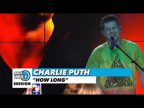 Charlie Puth "How Long" | Mix 105.1 Mix Sessions