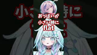 "flat"は日本語で何と言う??【水宮枢/FLOW GLOW/ホロライブ】#shorts #ホロライブ切り抜き
