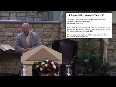 Covenant Curses - Pastor Greg