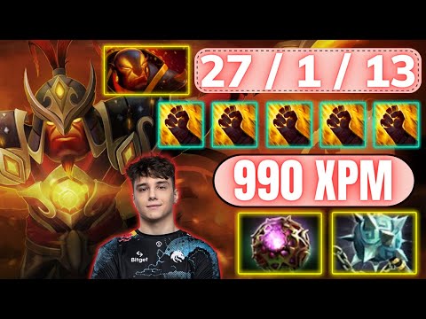 🔥 LARL Ember Spirit 27 KILLS 🔥 61K DMG DEALT Shiva Guard & Gleipnir - Dota 2