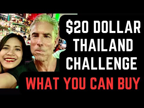 What $20 Bucks Buys in Pattaya - Twenty Dollar Thailand Challenge🇹🇭