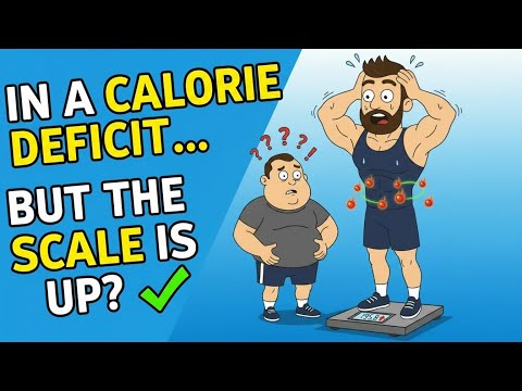 In a Calorie Deficit but Gaining Weight? The Scale Is Lying (It’s Not Fat)