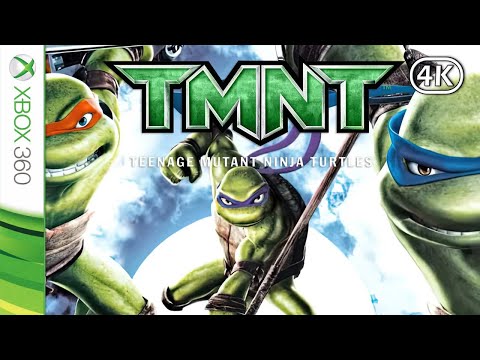 TMNT 2007 (Xbox 360) — Full Game Walkthrough / Longplay No Commentary (4K 60fps UHD)