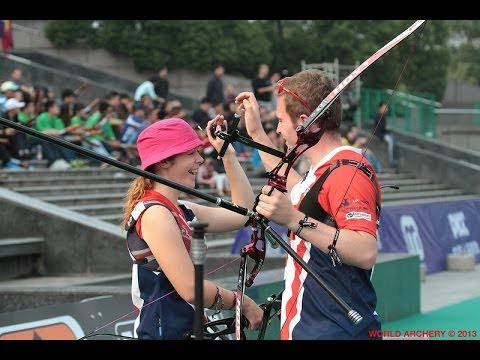 Recurve Cadet Mixed Team Gold - Youth Championships 2013 - WUXI (CHN)