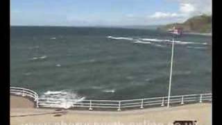 preview picture of video 'War Memorial & Royal Pier Aberystwyth Ceredigion  Wales UK'