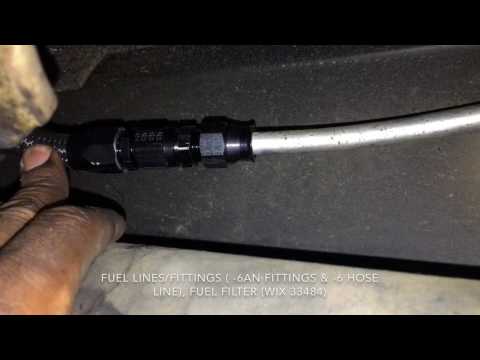 5.3 LS SWAP PART 17 HEADER MODS, FUEL HOSE/FITTINGS, DRIVELINE - 1978 CHEVY CAPRICE CLASSIC LSX LM7