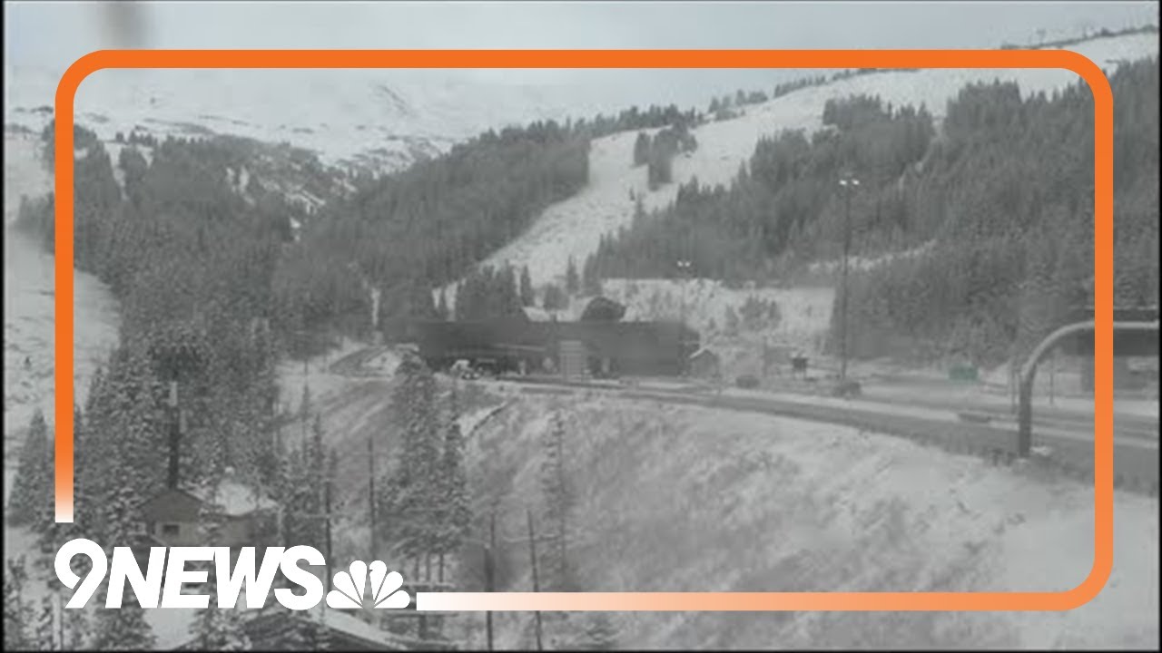 LIVE: Snowy morning around Colorado