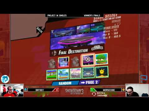 Showdown: Battle Royale 3 Winner's Finals: Dirtboy Vs. MorseCode