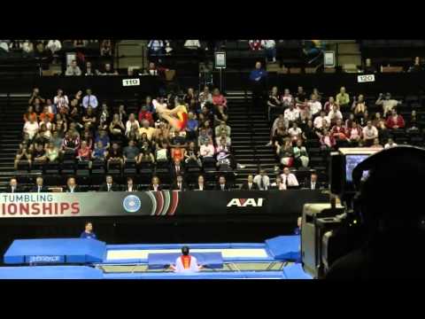 Liu Lingling Final CHN,Trampoline World Championships 2014