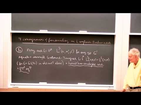 Lecture 13 | Automorphic Forms and Representation Theory: an introduction to the Langlands Program