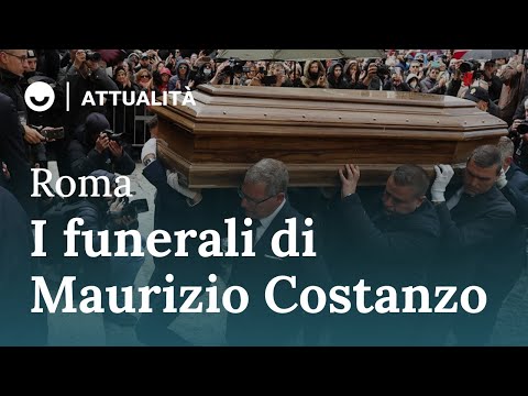 I funerali di Maurizio Costanzo
