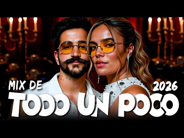Shakira, Karol G, Feid, Luis Fonsi, Sebastian Yatra, Nacho, Daddy Yankee, Maluma | Pop Latino 2026 SDDEFAULT Thumbnail