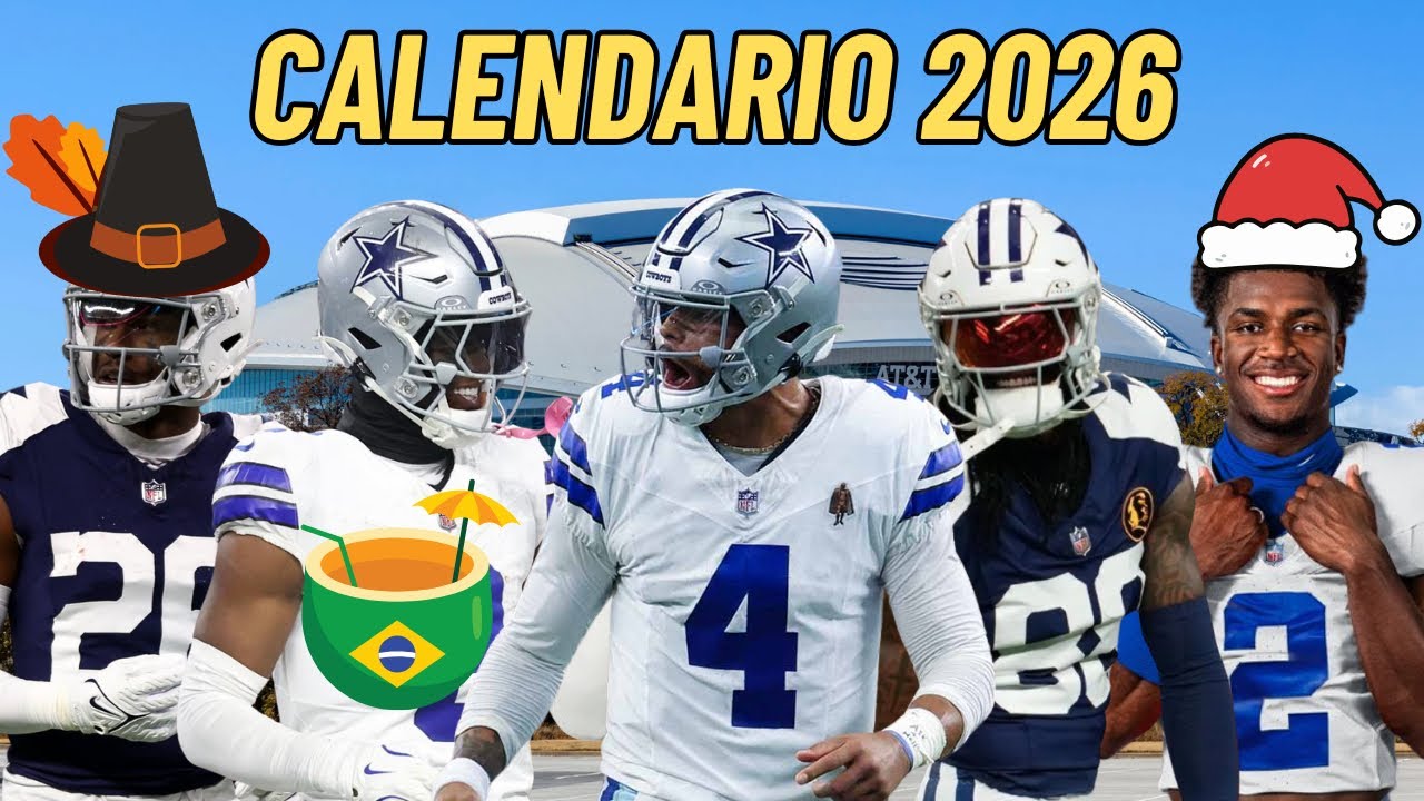 Predicciones para los 17 partidos de los Cowboys en la temporada 2026
