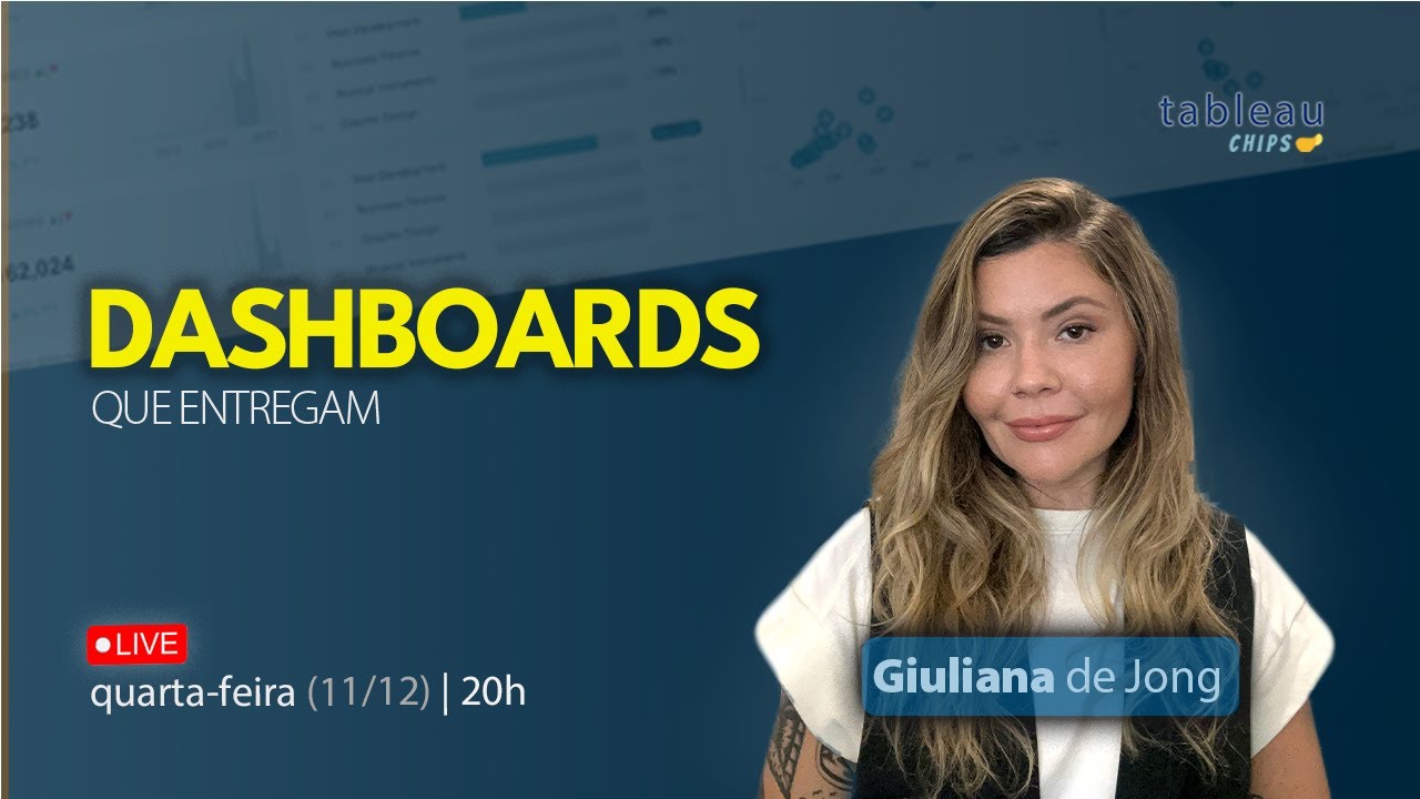 #10 Giuliana de Jong fala sobre Dashboards que entregam