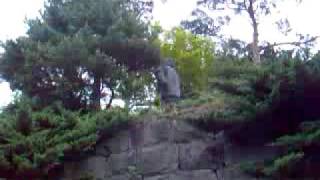 preview picture of video 'the ruins of Kasugayama castle in Joetsu, Japan 春日山城址'