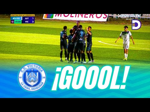 ¡Gol de Lemuel Servilla! 45+2 Victoria asegura la ventaja 2-1 ante Juticalpa FC en la jornada 20