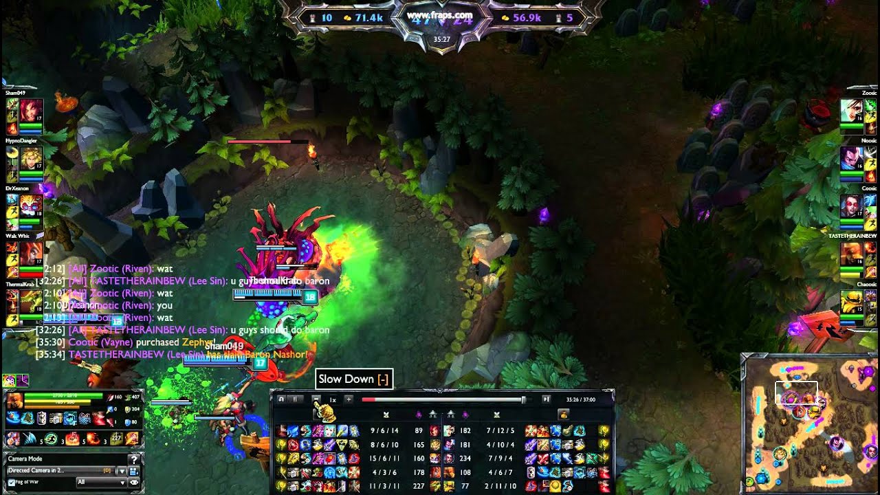 Liên Minh Huyền Thoại: Nghệ thuật cướp Baron là như thế này đây :D