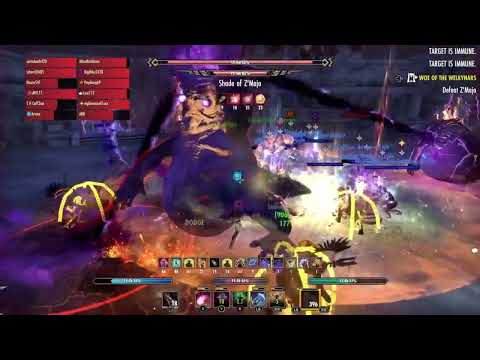 ESO Cloudrest vCR+3 dk main tank second clear - clean execute phase