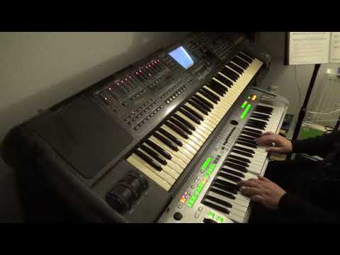 Cowboyens afsked / Den døende cowboy - yamaha tyros 3 og böhm keybits 7