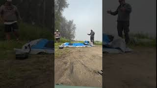 As Promised - deflating and packing the Clam Boondocker. 