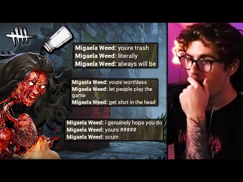 The Saltiest Killer I've EVER Seen... - Dead By Daylight