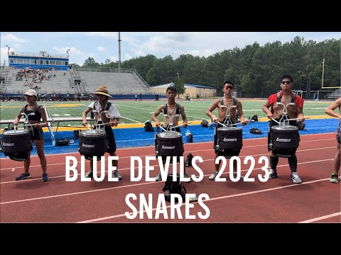 Blue Devils 2023 - Snare Subs Rehearsal - DCI Southeastern Championship