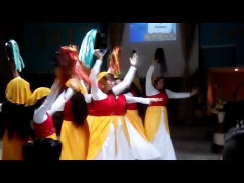 Jesus Christ Bless us Choreography Tambourines