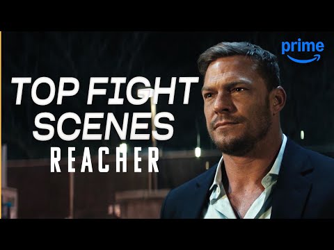Reacher Fighting Everyone For 10 Minutes Straight | REACHER | Prime Video