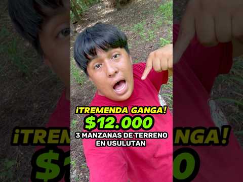 iTREMENDA GANGA! Vendo 3 manzanas de terreno a $12.000 c/u en San Marcos Lempa, Usulutan