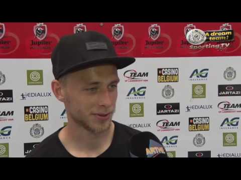 Interview met Serhiy Bolbat na KSC Lokeren - KVC Westerlo 3-0