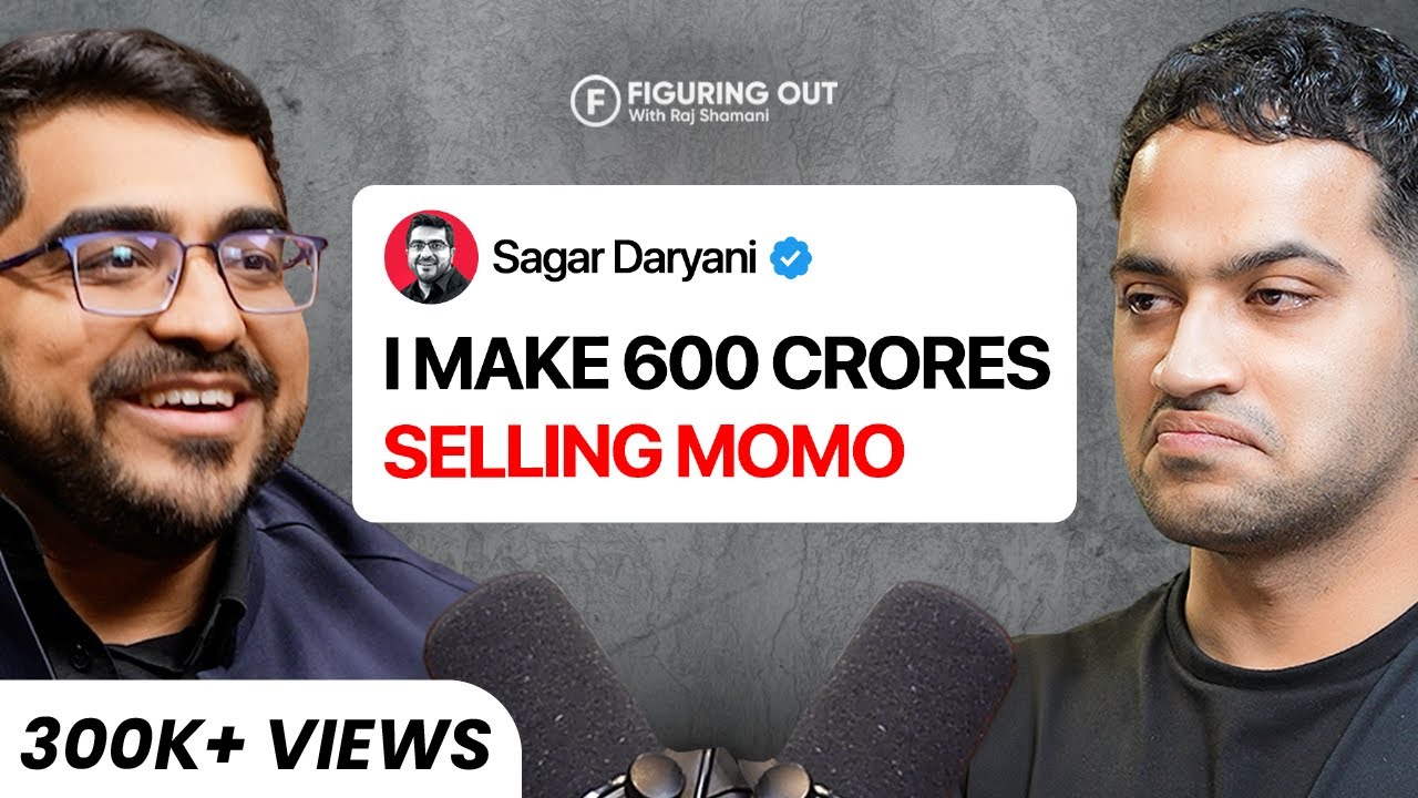 Reality Of Food & Restaurant Business, Franchise, Zomato & Swiggy - Sagar Daryani |F0244 Raj Shamani