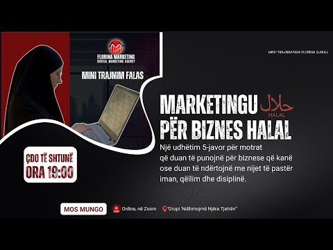 LIVE 1: Qëllimi, Nijeti dhe Rruga e Saktë për të Nisur | Marketing për Biznes Halal