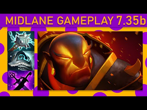 🌟Ember Spirit 25+ Kills! Mid Gameplay 7.35b - Dota 2 Top MMR