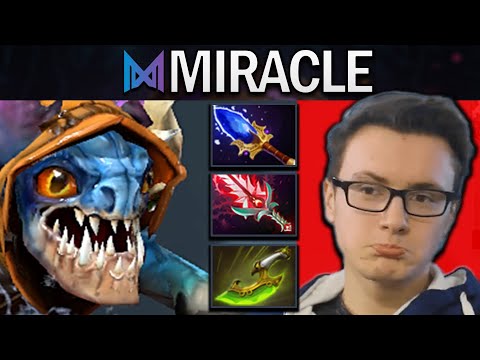 Slark Dota 2 7.32 Gameplay Nigma.Miracle with 32 Kills and Crazy 100 AGI #dota2 #dota2gameplay