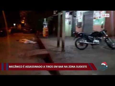 Mecânico é assassinado a tiros em bar na zona sudeste de Teresina 10 12 2020