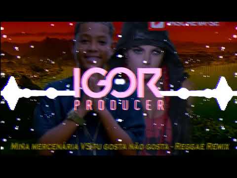 MINA MERCENÁRIA vs TU GOSTA NÃO GOSTA - ELA ME VIU NA BAIXADA - Reggae Funk Remix @igorproducer