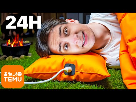 24H PREŽIVLJAVAM U ŠUMI SA TEMU STVARIMA