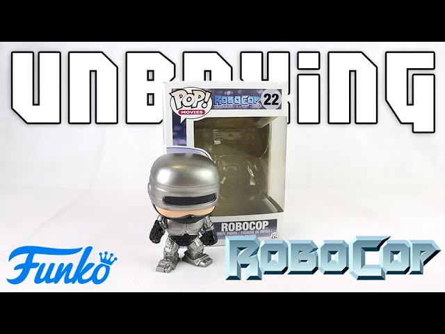Vídeo relacionado con Funko Robocop - Figura de vinilo retro con visera y pistola + protector de pop: EE Exclusive Pop! Movies Retro Vinyl Figure (juego de regalo incluido con caja protectora ToyBop Box)