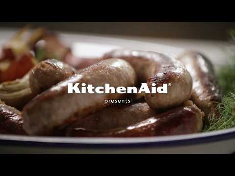 Bacon, Maple, and Sage Sausages with the KitchenAid® Metal Food Grinder Attachment