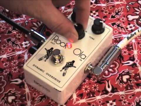 Big Knob Pedals ROCK OLA Dynamic Overdrive guitar effects pedal demo