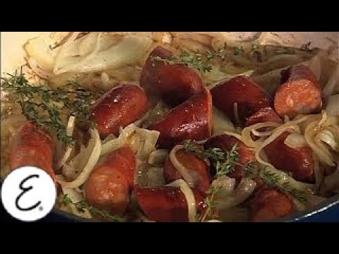 Chorizo Stewed in Cider | Emeril Lagasse