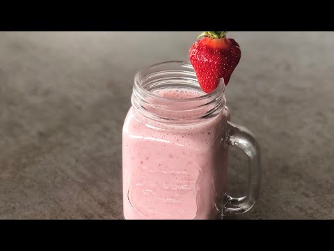 Recette smoothie banane fraise