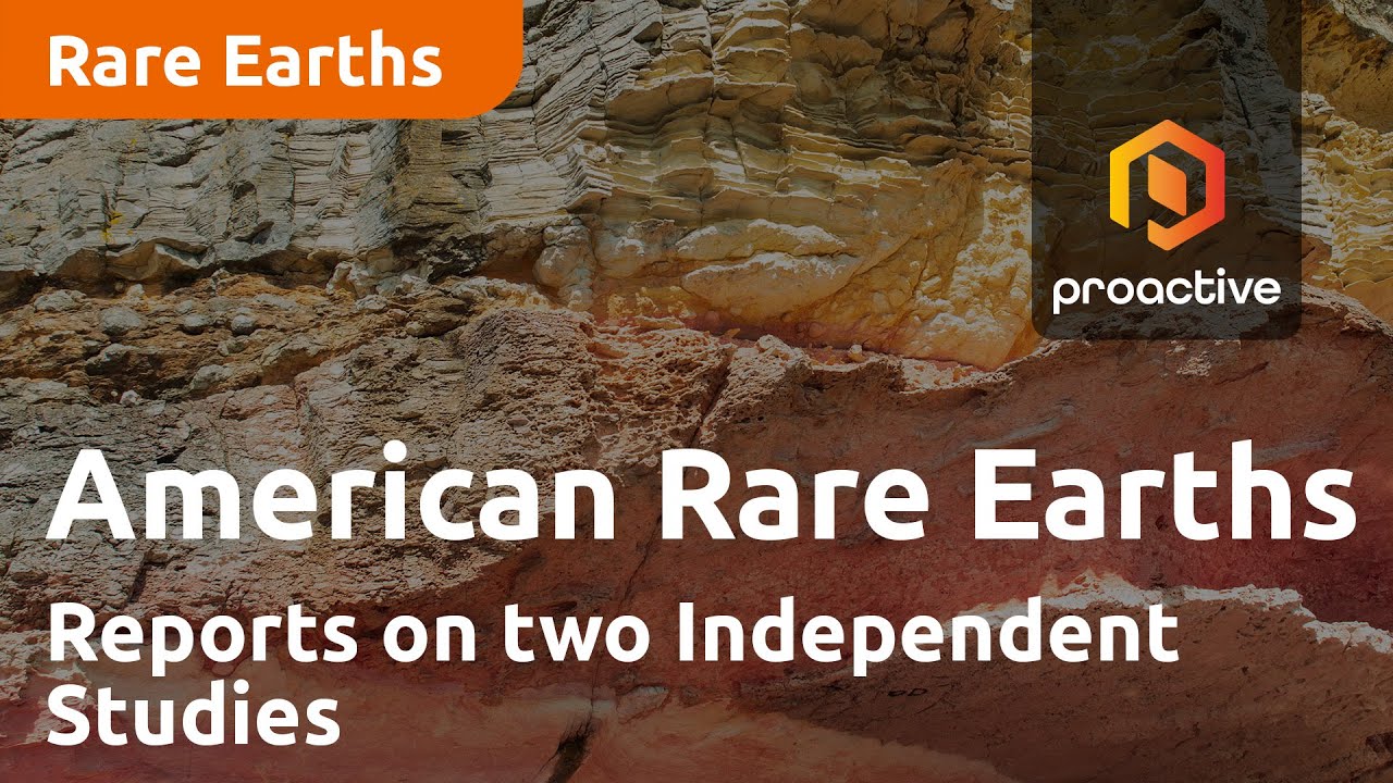American Rare Earths Reports on two Independent Studies on Metallurgical work on REE Extraction