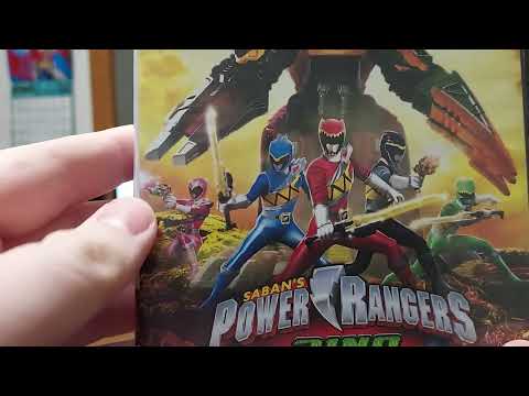 Menu Walkthrough Of Power Rangers Dino Charge: Unleashed DVD From 2015🦖🦕 (Vol. 1)