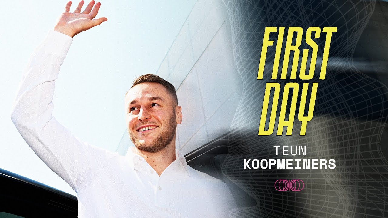 TEUN KOOPMEINERS is finally a Juventus Player | His First Day as a Bianconero ⚪⚫