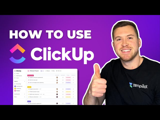 A Comprehensive Guide to Using ClickUp for Project Management in 2024 ...