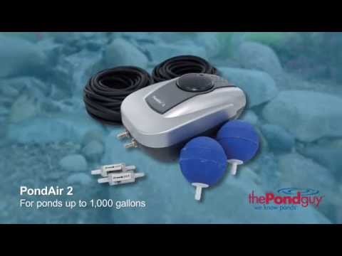 The Pond Guy® Product Video - CrystalClear® PondAir™ Aeration Kit