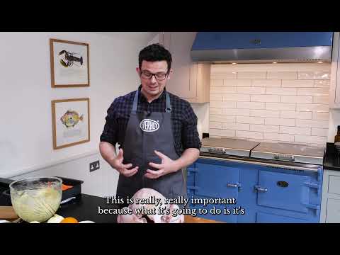 Overnight Christmas Turkey in an Everhot